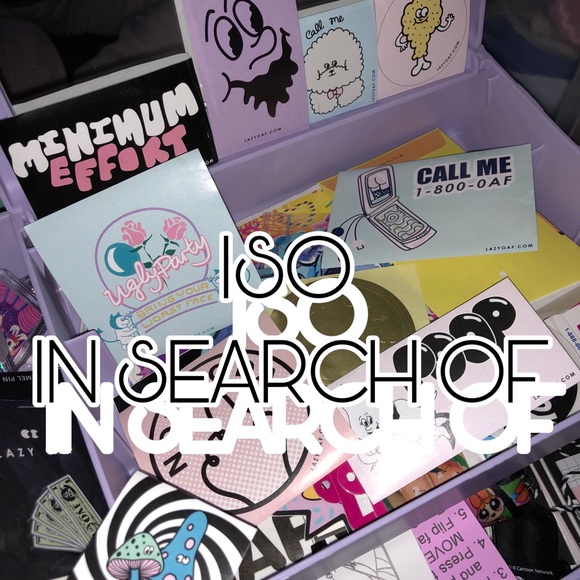 Lazy Oaf Accessories - ISO // IN SEARCH OF